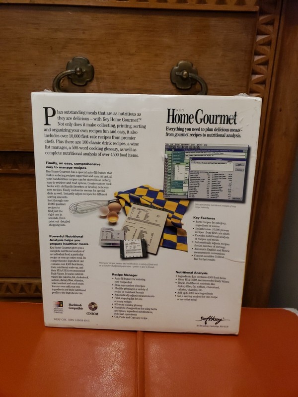 Key Home Gourmet CD-ROM for Windows and Mac gallery
