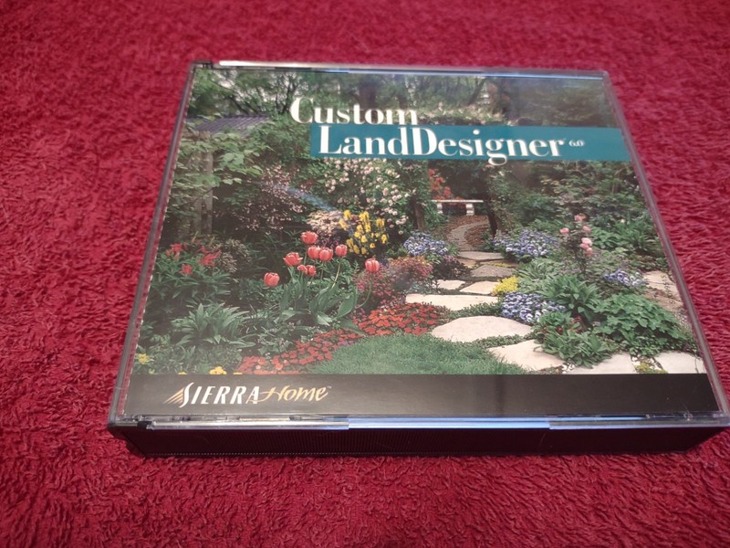 Sierra Home Custom LandDesigner 3D 6.0 (3-CD set) – COMPLETE