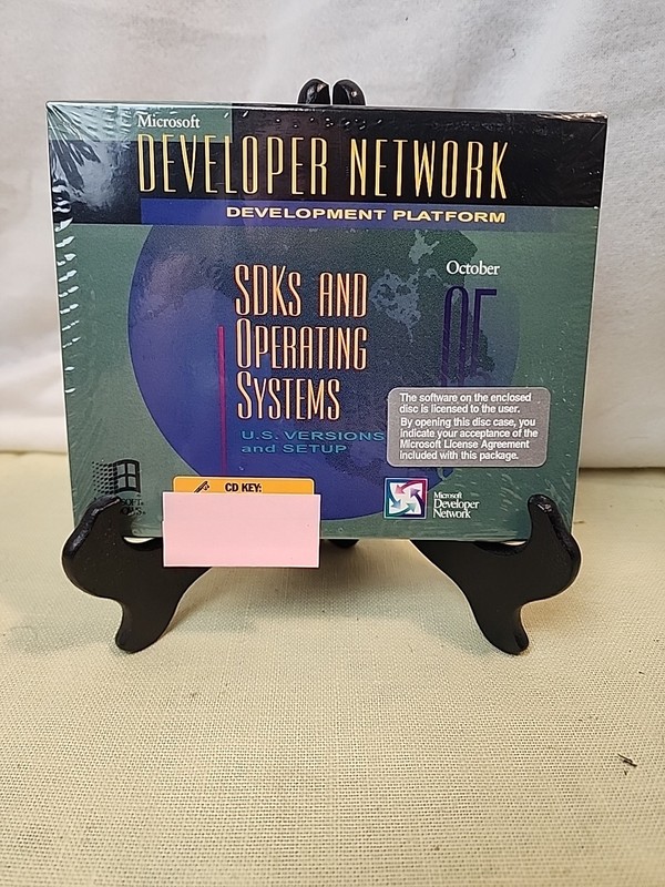 Microsoft Developer Network (MSDN) Operating Systems & SDKS 1995 95 Sealed