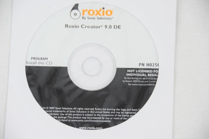 Sonic 509689-B24 Roxio Creator Business HD CD/DVD Kit gallery