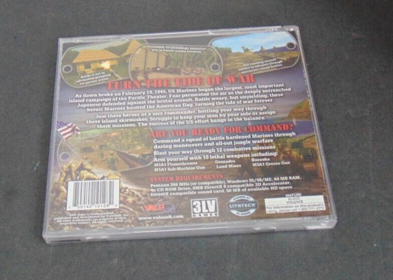 WW2 Elite Forces IWO JIMA PC CD-ROM Game Complete gallery