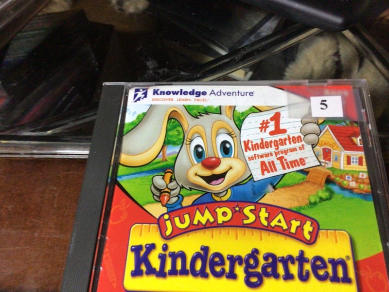 Knowledge Adventure JumpStart Kindergarten for PC Mac Users Guide Age 4-6