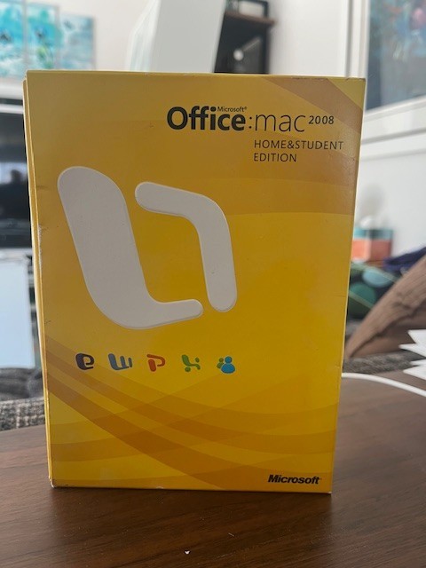 Microsoft Office 2008 Home and Student Edition for Mac