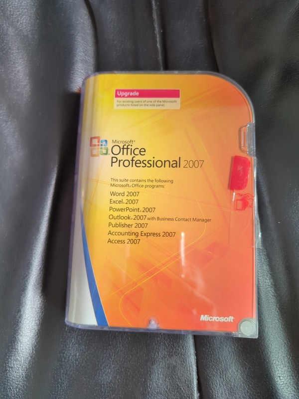 Microsoft Office Professional 2007 – Upgrade
