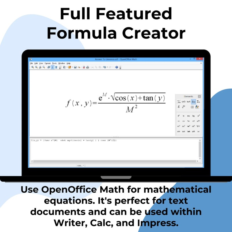 Open Office Home and Student 2026 for MacOS - Full 6 in 1 Office Suite, USB gallery