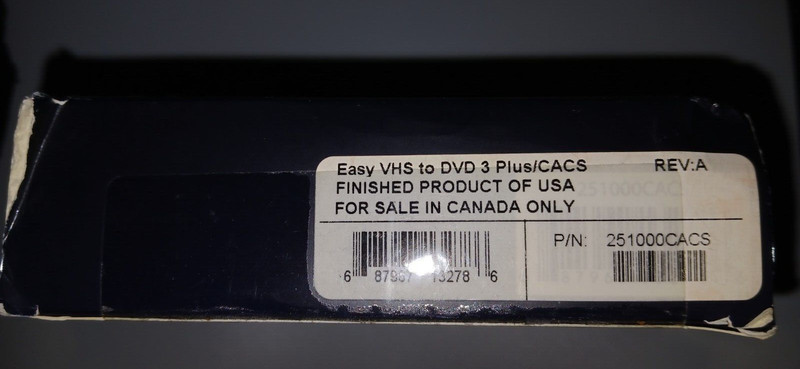 Open Box Roxio Easy VHS to DVD 3 Plus Converter Transfer Videos No Instructions gallery