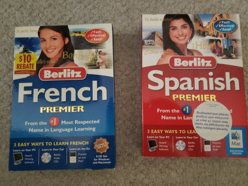 Berlitz French + Spanish Premier for PC, Mac