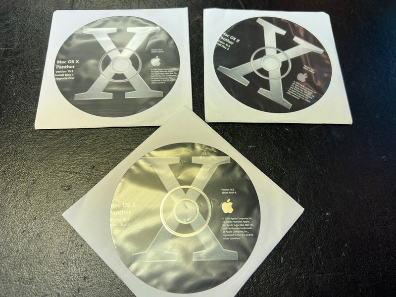 Apple Mac OS X Panther Version 10.3