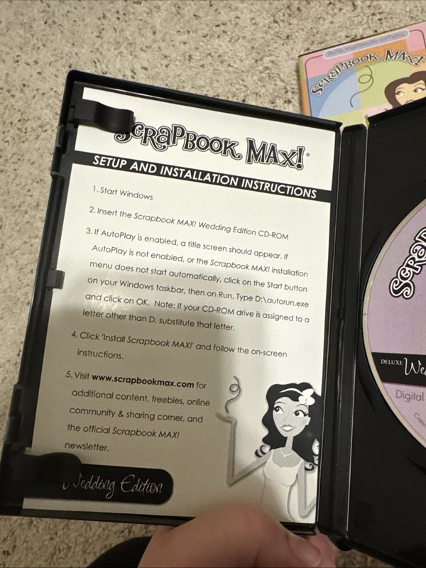 Scrapbook Max Wedding Edition School Edition Computer Program Software gallery