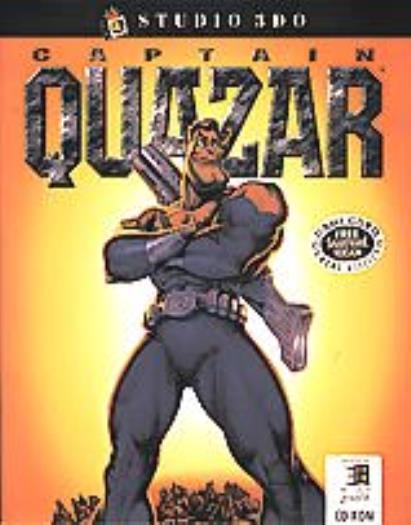 Captain Quazar PC CD evil crime lords space zombie slaves action shooter game!