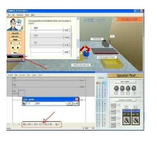 PLC Programming Software Ladder & Function Logic Control w Simulation & Training gallery