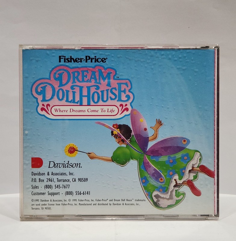 Fisher Price Dream Dollhouse Where Dreams Come to Life PC Windows 95 CD-ROM Kids gallery