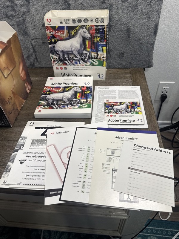VTG 1995 Adobe Premiere 4.2 For Macintosh Complete! Excellent! gallery