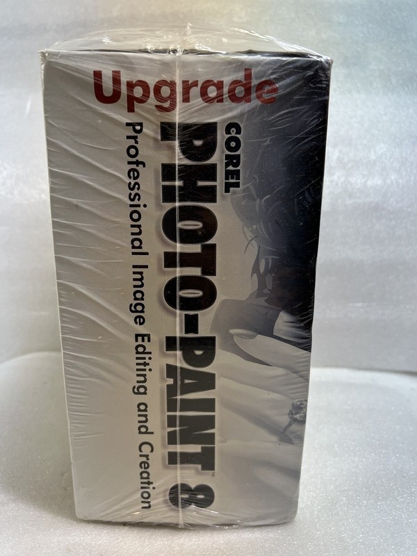 RARE 1998 Corel Photo-Paint 8 Upgrade - BRAND NEW FACTORY SEALED! gallery
