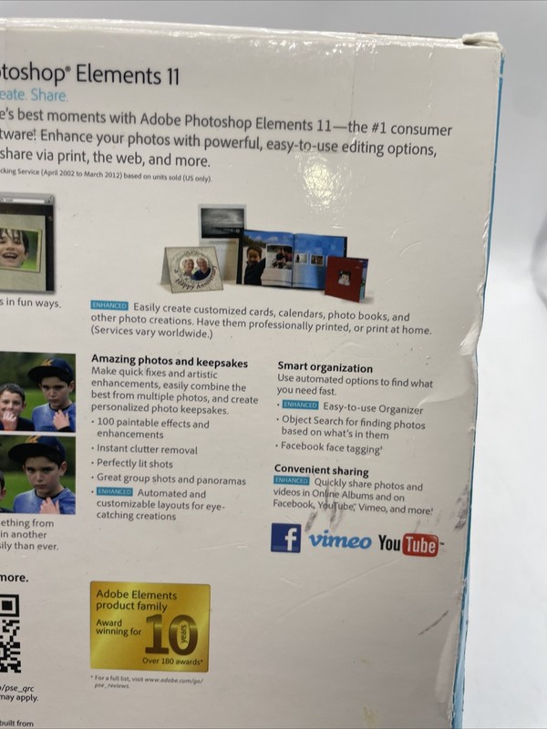 Adobe Systems 65193970 Photo/Image/Graphics Editing Will Not Work On Wind. 10/11 gallery