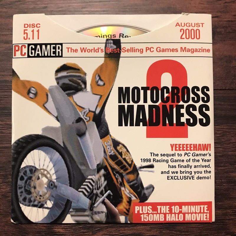 PC Gamer Demo Disc 5.11 August 2000 PC CD Motocross Madness 2