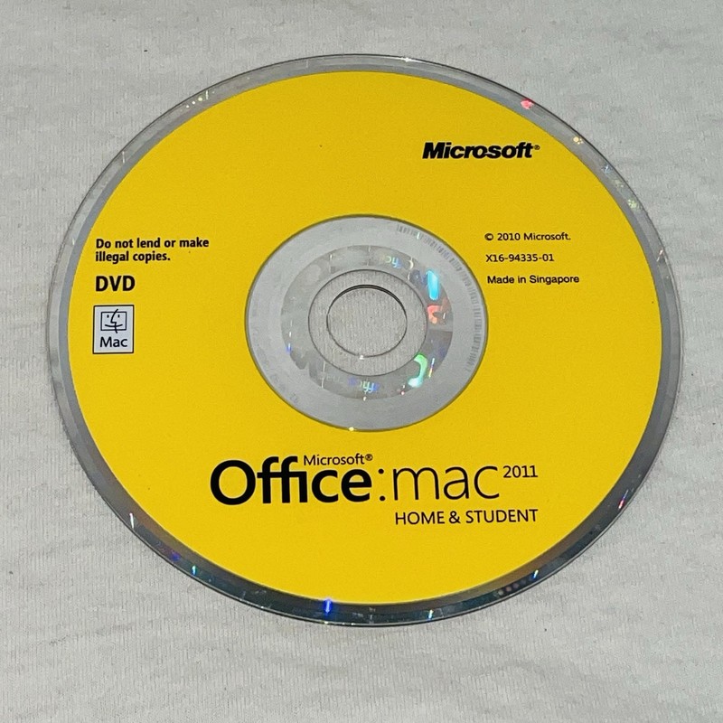 Microsoft Office Mac 2011 Home & Student w/ Product Key
