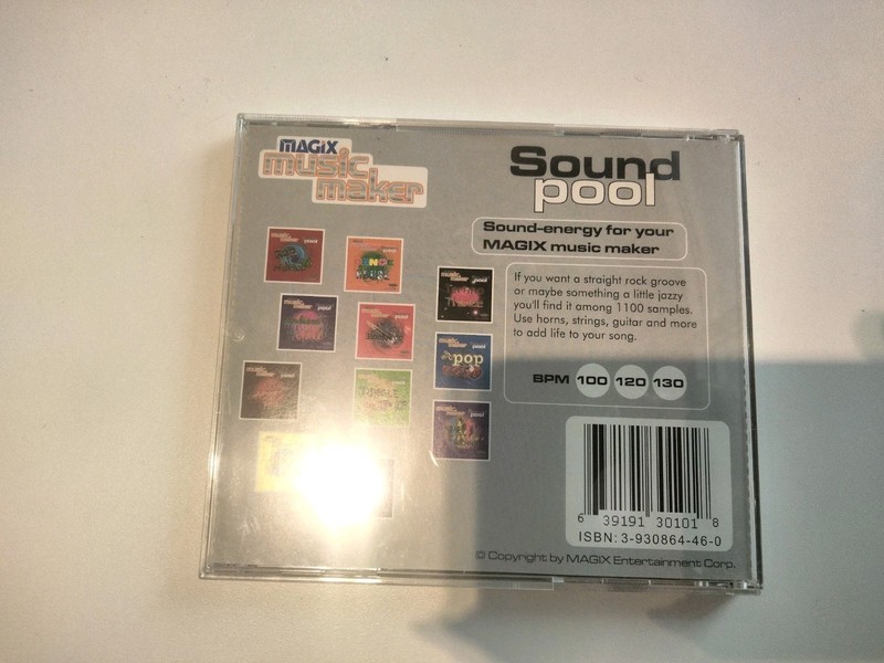Magix MusicMaker Sound Pool Collections CD-ROM - Vol. 1- VG- 639191301018 gallery