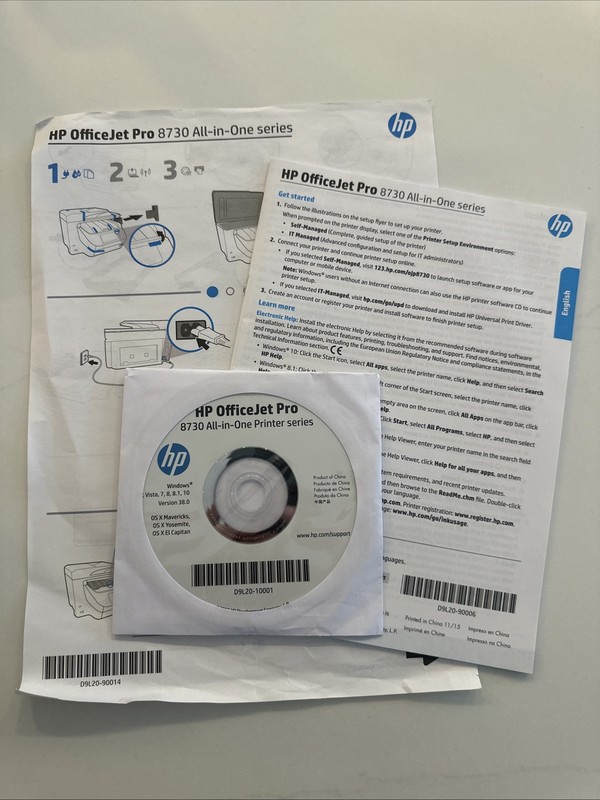 Hp Officejet Pro 8730 All-in-One Printer Series Driver for Windows & Mac