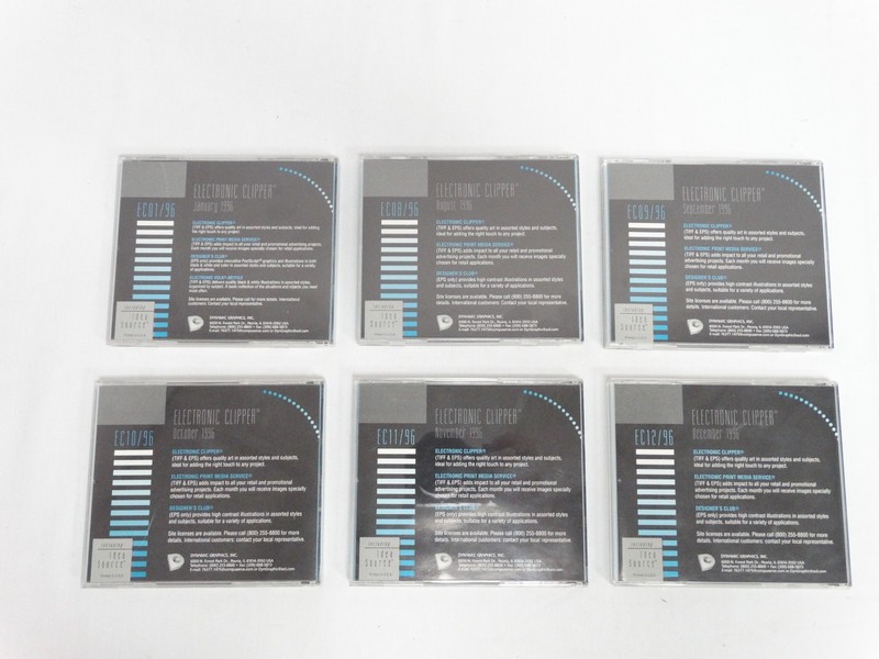 Dynamic Graphics Electronic Clipper Clip Art Library Jan. & Aug. - Dec. 1996 gallery
