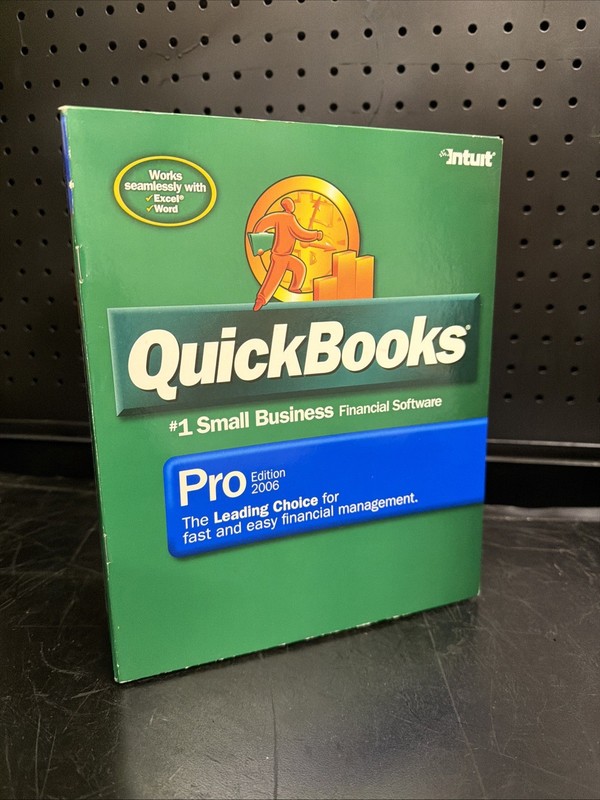 NIB Estate Intuit QuickBooks Pro Edition 2006 for Windows w/ Product Key
