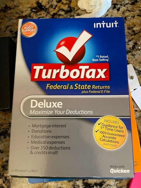 TurboTax Deluxe Federal + E-File + State 2012 for PC, Mac – 23663787