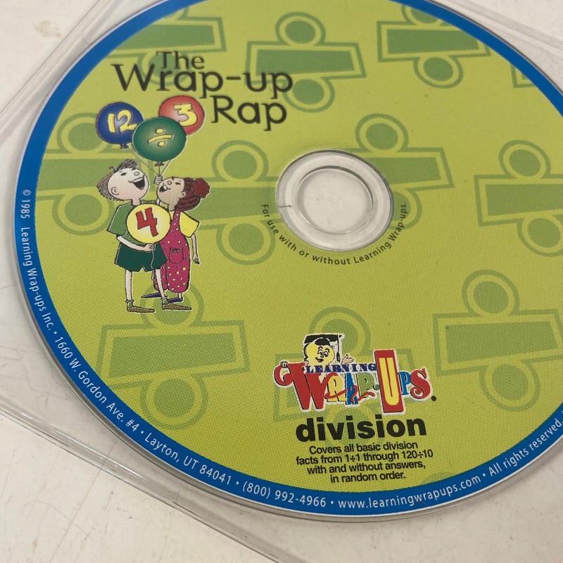 The Wrap Up Rap Math Addition Subtraction And Division 1985 Learning Wrap Ups gallery