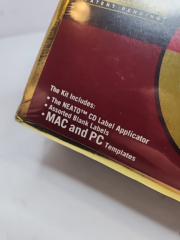 Vintage NEAT NEATO CD Labeler Kit Software Mac/PC & Case Inserts Near Mint 1996 gallery