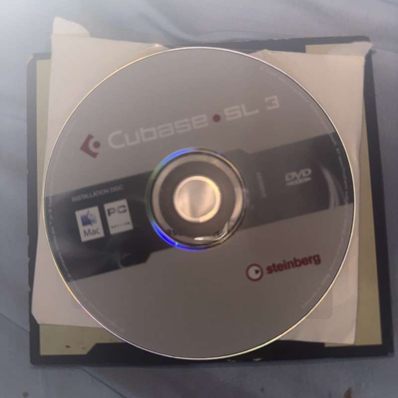 Steinberg Cubase SL 3 Music Creation Production System Mac or PC Install Disc