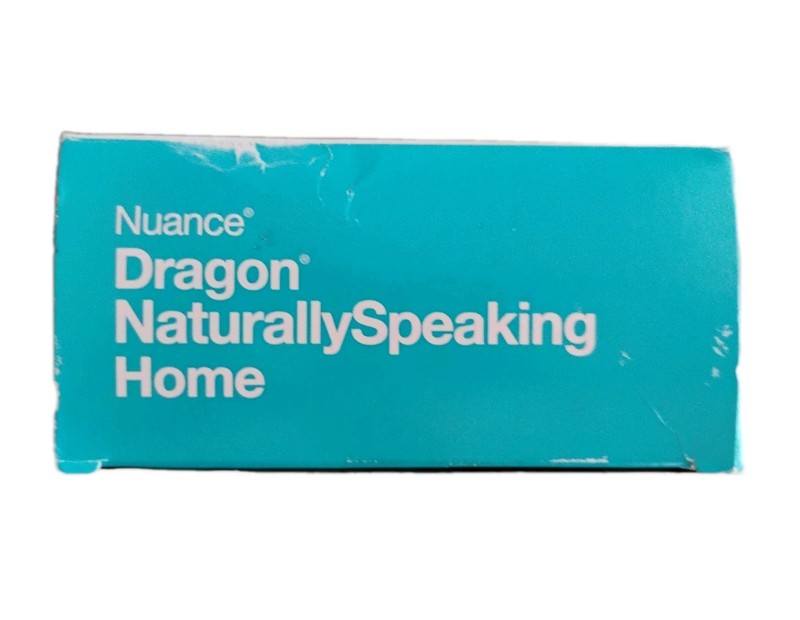 Nuance Dragon NaturallySpeaking Home 13 DVD Headset New Sealed DVD Retail Box 🎤 gallery