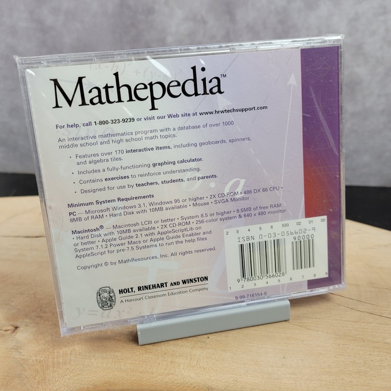 Mathepedia Interactive Mathematics Encyclopedia CD-Rom New Sealed gallery