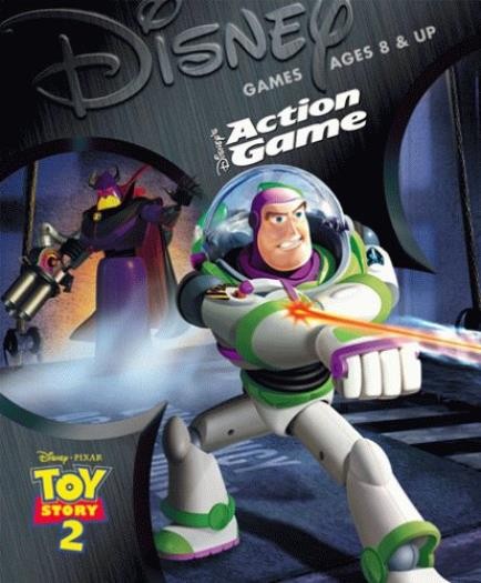Disneys Toy Story 2 Action Game PC CD adventure Buzz Woody Mr. Potato Head Hamm!