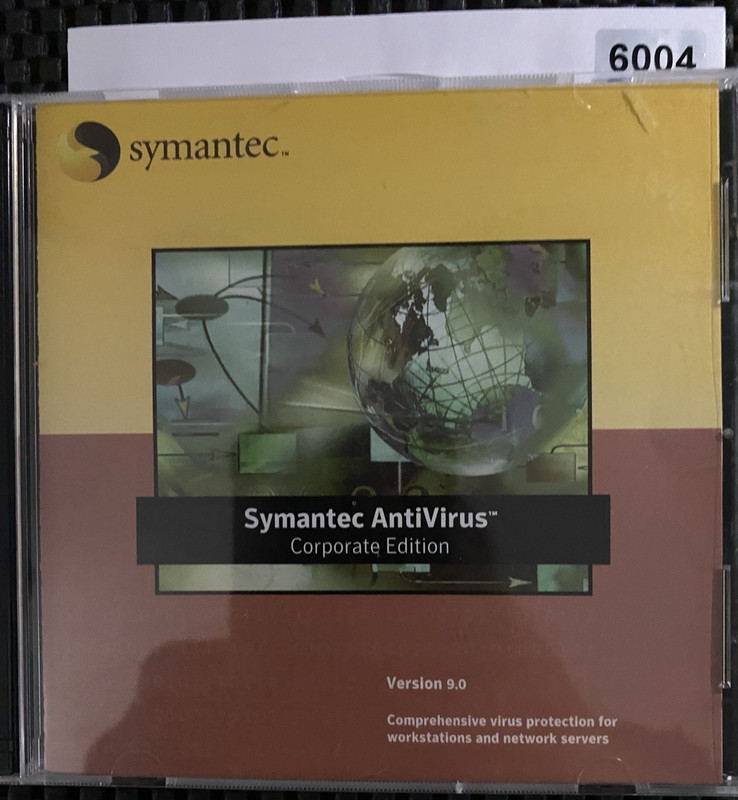 VINTAGE SOFTWARE | Symantec AntiVirus Corporate Edition Version 8.1 (2 CD’S)