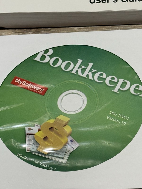 MySoftware Bookkeeper Business Finances Manager Accounting Software 2009 Windows gallery