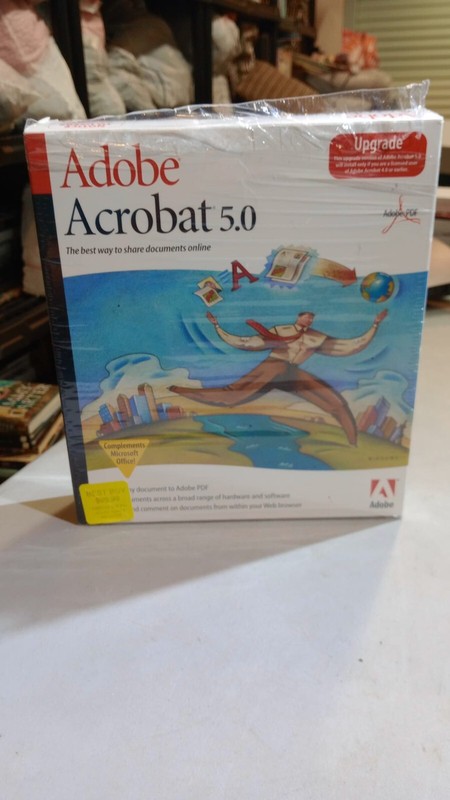 Adobe Acrobat 5.0 UPGRADE NEW