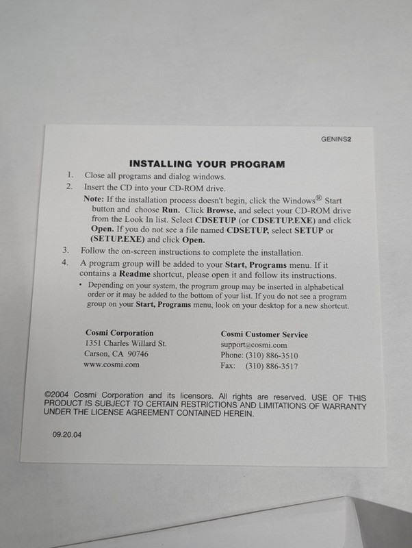 Digital Photo Companion Cosmi CD-Rom Windows 98SE ME XP 2005 PC Software gallery