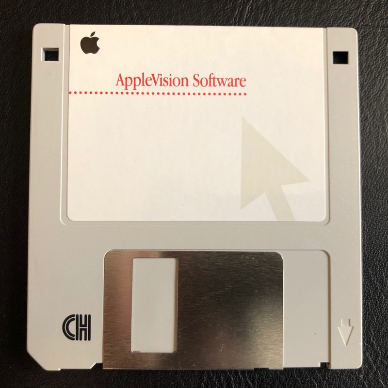 AppleVision Software 3.5″ Floppy Diskette / Macintosh Computer Software