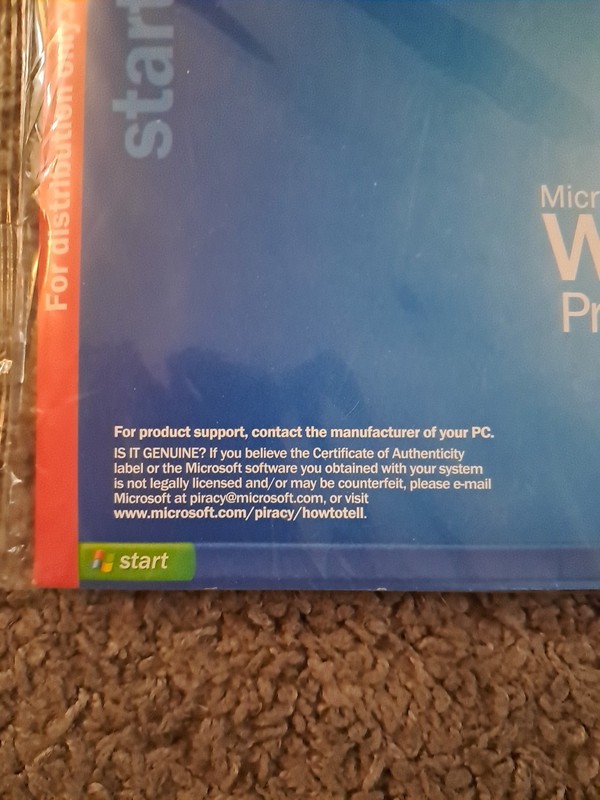 Microsoft Windows XP Professional OEM Version 2002 SP2 NEW SEALED CD System gallery