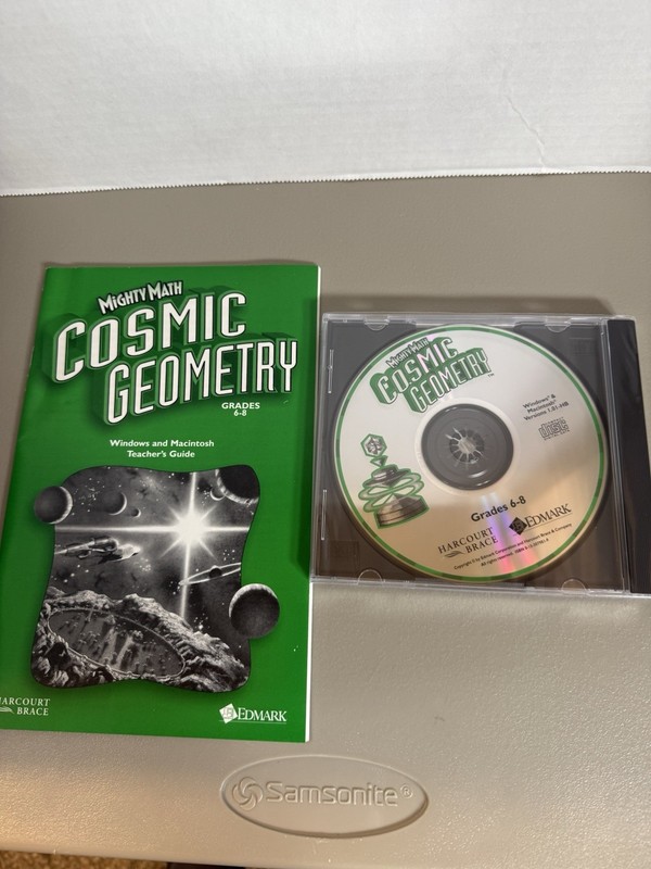 Vintage Math Advantage Mighty Math “Cosmic Geometry” Grades 6-8