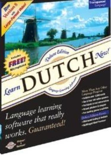 Learn Dutch Now! 8 PC MAC CD language 10k+ words record playback conversations!