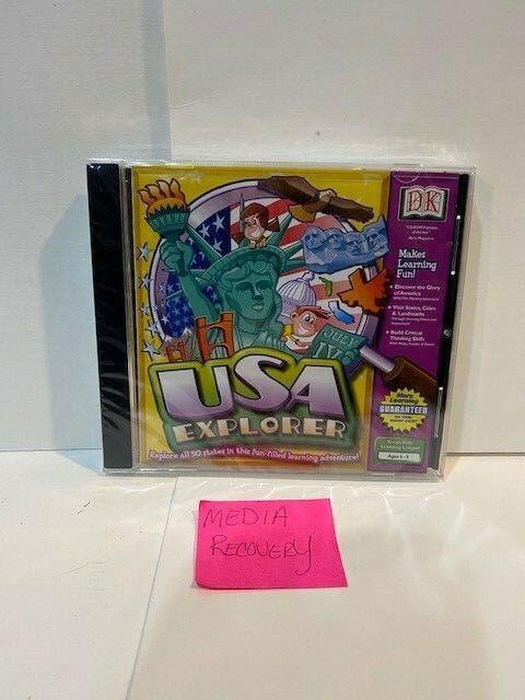 DK INTERACTIVE LEARNING -USA EXPLORER CD-ROM