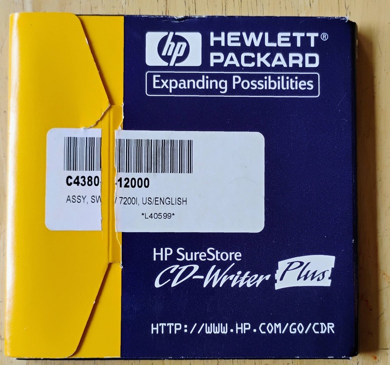 CD-Writer Plus, HP SureStore many features