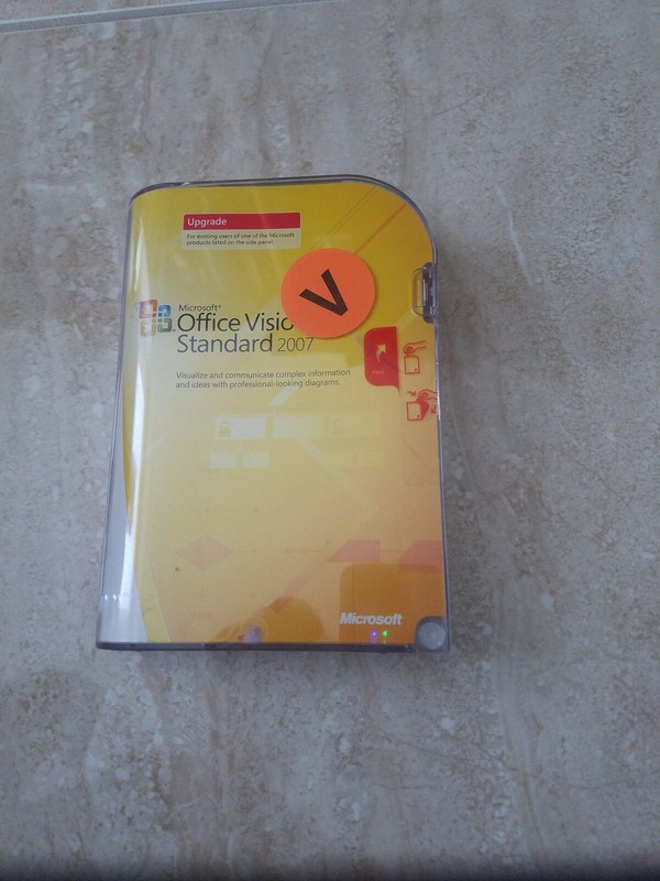Microsoft Visio Standard 2007 Version – Upgrade (D86-02715)