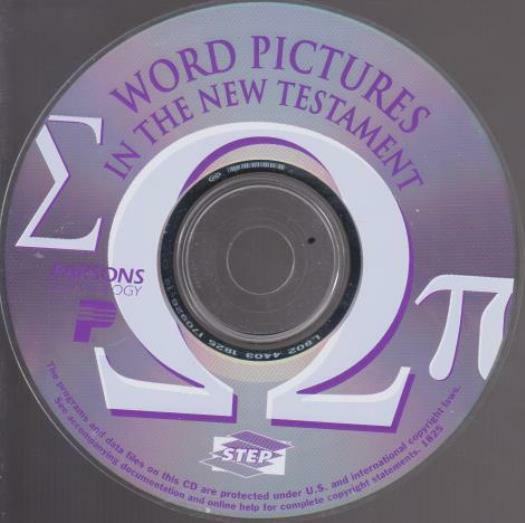 Word Pictures In The New Testament for QuickVerse PC CD-ROM 6 vol commentary! CD