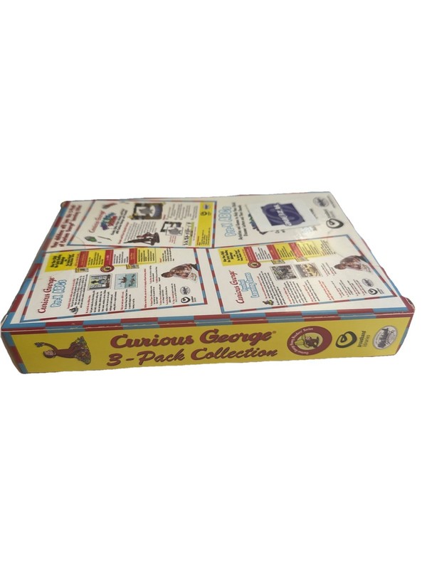 Curious George 3-Pack Collection (Pre-K ABC's,Paint&Print Studio, Preschool lear gallery