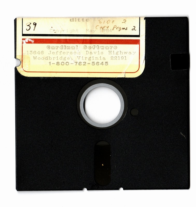 Commoddore 64 – 128 – Cardinal Software – Ditto – 5.25 Disk – Original -Rare