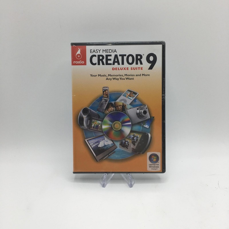 Roxio Easy Media Creator 9 Deluxe Suite – VGC (231200)