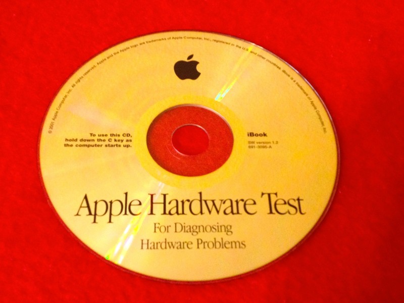 iBook AHT Disc v1.2 691-3095-A / Macintosh Computer Software