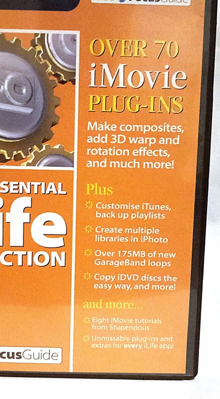 Mac CD Rom Your essentail Ilife Collection Movie Plug ins Used gallery