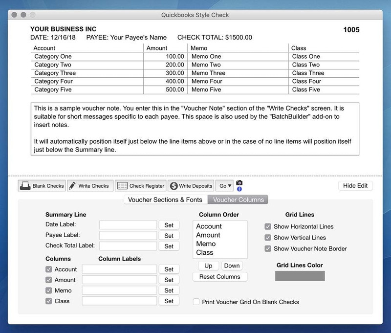 Checkbuilderpro - Windows & Mac Check Printing Software gallery